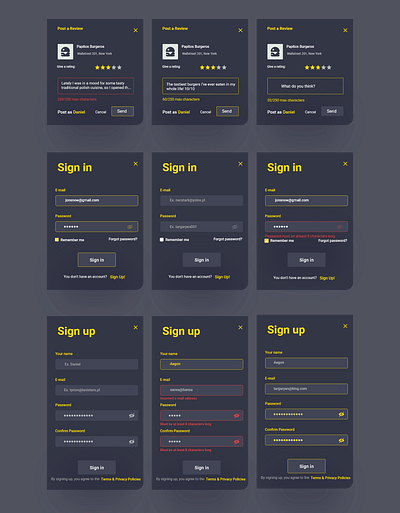 Sign/Signup log in log out login madewithadobexd sign in sign up signin signup ui ui design uidesign