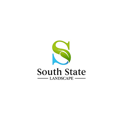 South State Landscape branding creative design design flat icon latter logo logo logodesign minimal typography