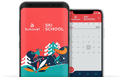 Ski School Bukovel android android app android app design android app development bukovel bvblogic django ios ios app ios app design mobile app online booking python school ski snowboard sport tourism training