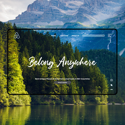 Belong Anywhere airbnb design ui uidesigns uiux uiuxdesign ux ux ui ux design uxui web web design webdesign website website design