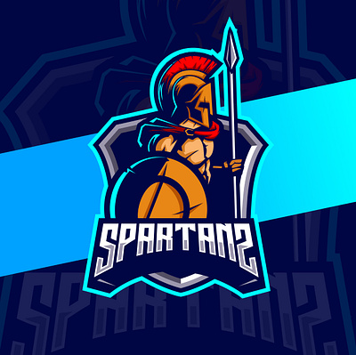 spartan mascot esport logo designs charachter character e sport esport fighter game gamer logo mascot spartan twitch vector war warrior warriors