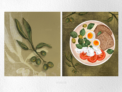 Food illustration art branding design eat food food art food illustration food styling graphic illustration magazine illustration