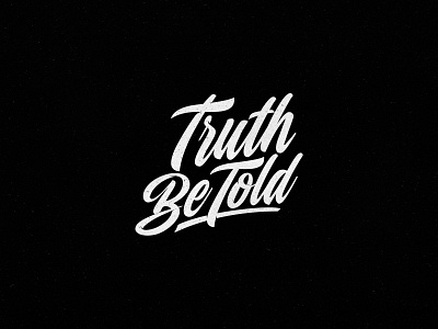 Truth Be Told african calligraphy christ christian church cross freelance gospel graphic design graphiste lettering logo logo designer logo maker south africa truth type type art type design typography