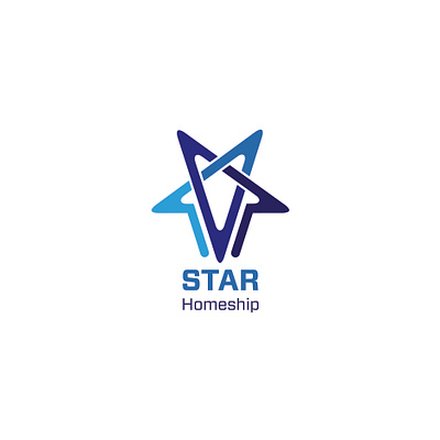 Star Shape Logo Concept design illustrator logo logodesign vector