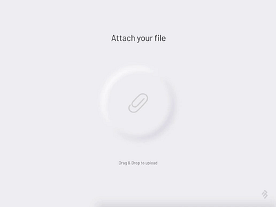 Drag & Drop - Interaction 17seven animation attachment design drag and drop illustration visual design
