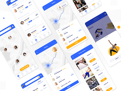 Silck Fitness - App for home workouts app branding clean dashboard design design dribbble interface material mobile app ui