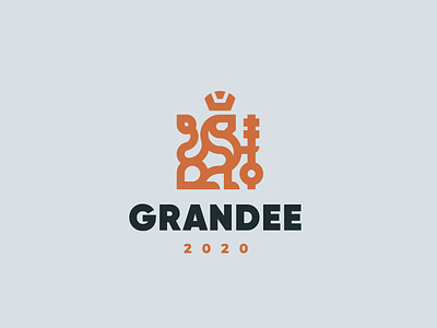 Grandee leo lion logo