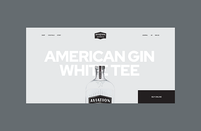 aviation concept alcohol aviation brand commerce design minimal ui web web design website