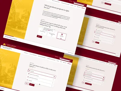 U of M, Carlson School of Management Quiz academic boston massachusetts ma college education quiz school survey ui university web web design website