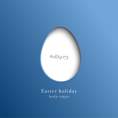 Easter holiday design illustration