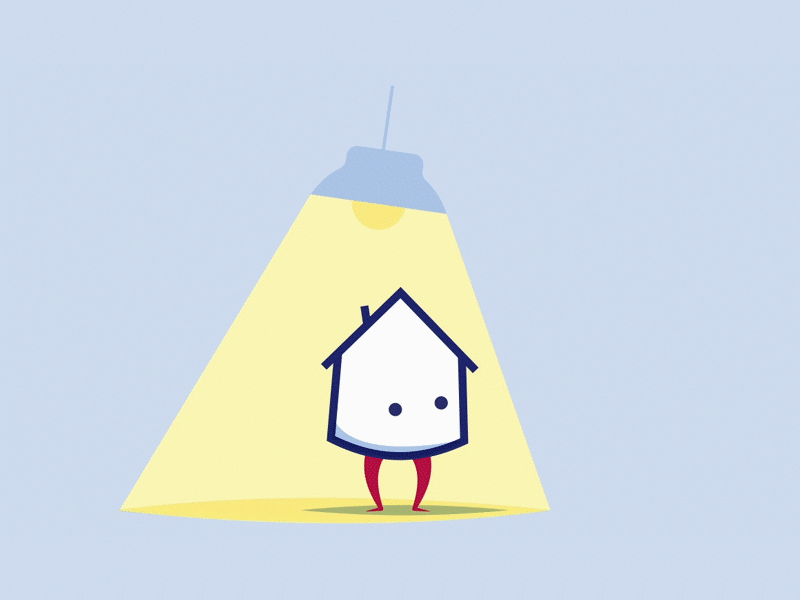 House #04 — Qualiscore animation animation 2d branding character animation characterdesign city deisng house human being illustration life lifestyle motion design town