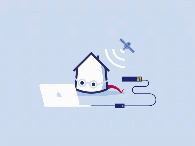 House #03 — Qualiscore 2d animation branding character animation character design city design house house illustration human being illustration life lifestyle motion design tiny