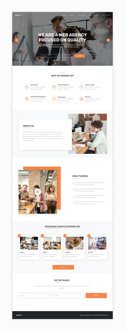 Software Company Website Mockup software company technology template templatedesign ui ui ux uidesign web web design webdesign website website builder website concept website design websites