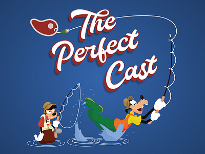 The Perfect Cast disney goofy illustration mickey