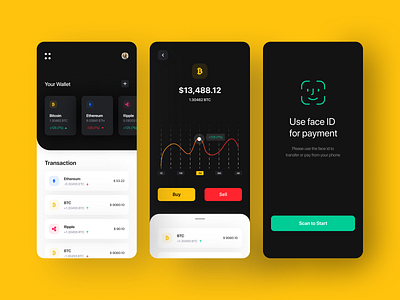 Crypto Wallet iOS App crypto crypto app crypto currency crypto dashboard crypto exchange crypto wallet cryptocurrency cryptocurrency app cryptocurrency exchange mobile app wallet app wallet management