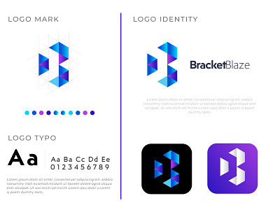 B latter Logo designs For BracketBlaze abstract abstract logo am wordmark logo amdesignspack logo aminimal logo branding business illustration logo design logo design branding logo designs logodesign minimal modern vector