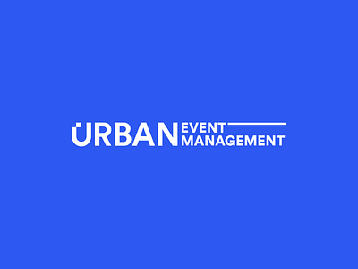 "Urban Eventmanagement" Logo system agency branding corporate design corporate identity design event logo logo system urban