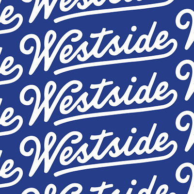 Westside Lettering design handlettering lettering logo script type typography