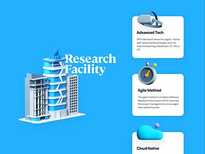 NRI advance features 3d agile animation building cloud illustration research time timeless udhaya vr web
