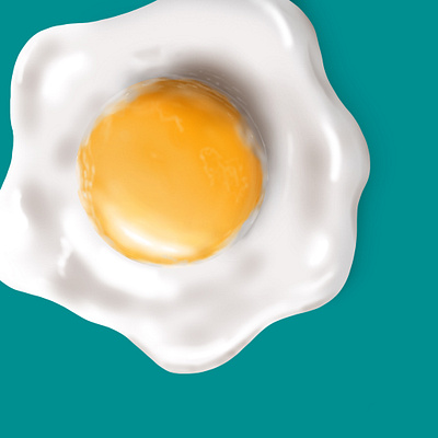 Realistic Egg handdrawing illustration procreate realistic