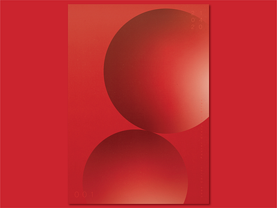 Red Spheres adobe illustrator art design illustrator minimal poster poster design redesign spheres