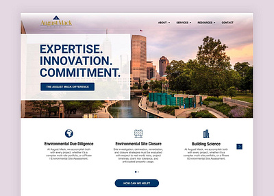 August Mack - Website Design branding ui design ux design web design webdesign website website design