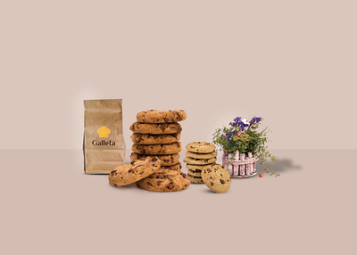 Galleta | Branding animation app art branding design illustration illustrator logo type typography