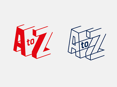 A to Z branding and logo design branding logo logotype typography