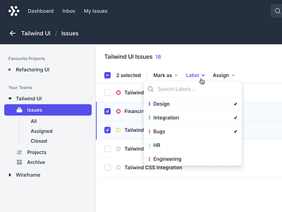 Label your Issues design icon design icons interface interface design priority ui user experience user interface user interface design ux