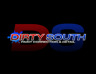 Logo Types for DS Paint Correction & Detail brand design brand identity branding logo logodesign logotype marketing