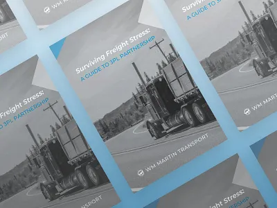 Lead Generator Ad branding digital ad ebook freight gradient guide highway identity lead generation logistics lumber minimal overlays pdf rig solutions transport triangles truck trucking