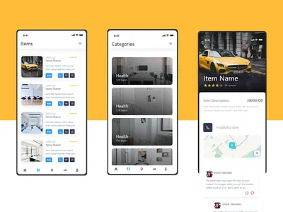 Booking App UI branding flat ui ux web website xd design