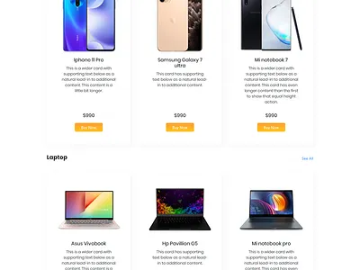 Dynamic Shop | Ecommerce Business Website bootstrap 4 carousel css grid e commerce app e commerce shop ecommerce ecommerce design flexbox flexible layouts home page homepage design html 5 html css web design web layouts website design