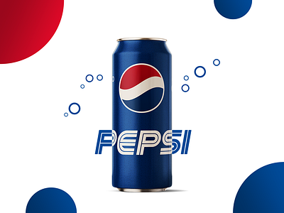 Pepsi - 500ml Can Design brand design branding can design can mockup icon logo logo design logo designer logotype pepsi pepsico soda can typography