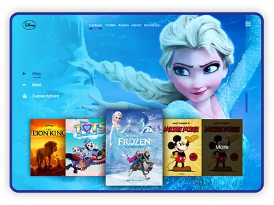 Tv App UI dailyui design figma figmadesign interaction design interface ui ui ux uidesign ux