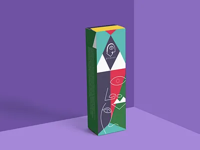 Picasso Perfume Packaging and branding branding design flat illustration logo minimal packaging
