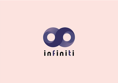 infiniti design icon illustration infiniti infinity logo monogram purple