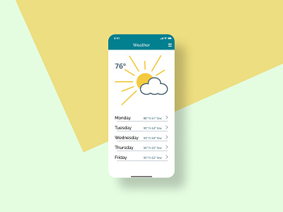 Weather dailyui