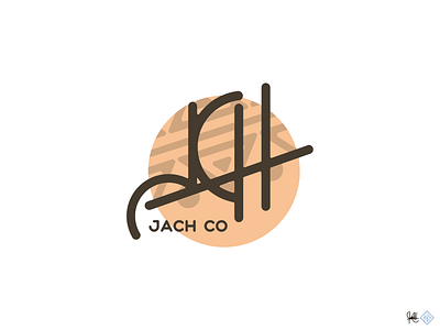 Logo Jach Full Color adobe illustrator branding design logo