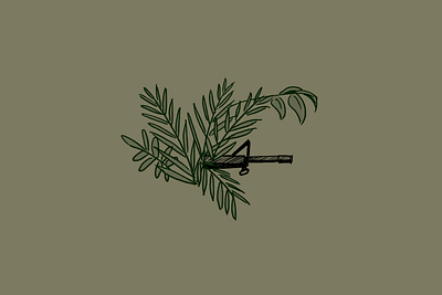 in the bush bush green gun illustration jungle m16 machine gun palm plant platoon rainforest spot illustration stealth vietnam war