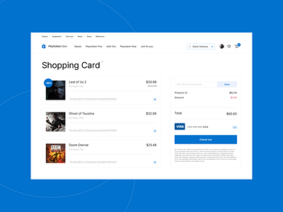 Daily UI #002 Credit Card Checkout card checkout clean dailyui minimal ui ux web webdesign