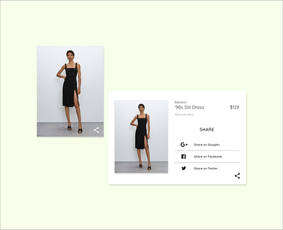 Daily UI - 010 - Social Share 010 adobexd clean dailyui dailyuichallenge design minimal socialshare ui weihuang