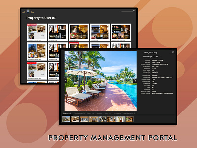 Property Management Portal flat design homepage design latest design latest trend latest ui property management property portal property template trending design ui design web template website design