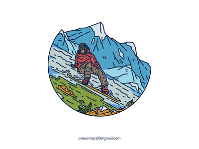 Snowboard Fall apparel apparel design apparel graphics badge logo badgedesign clothing brand clothing design design graphic design illustration illustrator monoline monoline logo outdoor apparel patch design patches sticker sticker design tshirt design vintage illustration