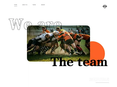 We are the team ui