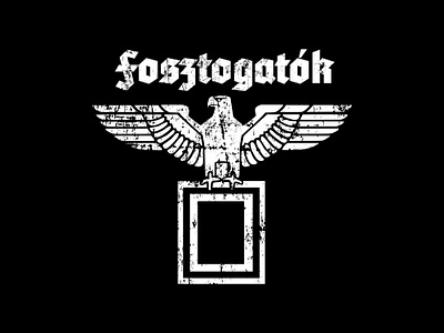 Fosztogatok – book title logo book book cover cover cover design eagle logo nazi nazism title title design world war