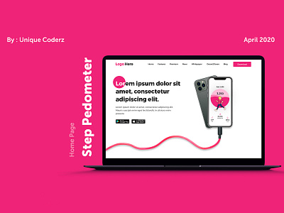 Home Page branding dribble tranding ui uidesign uxdesign vector webdesign website website design