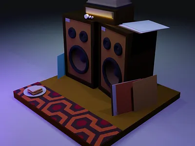 More quarantine 3d blender illustration