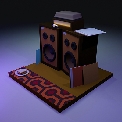 More quarantine 3d blender illustration