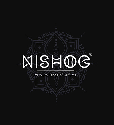 Nishoc Perfume Logo Design customtypeface design designer illustration logo logodesign logotype modern logo perfumelogo vector